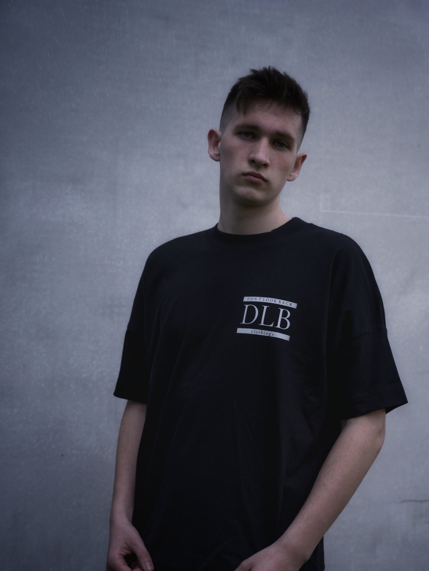 T-OTB Neutral Black Tee
