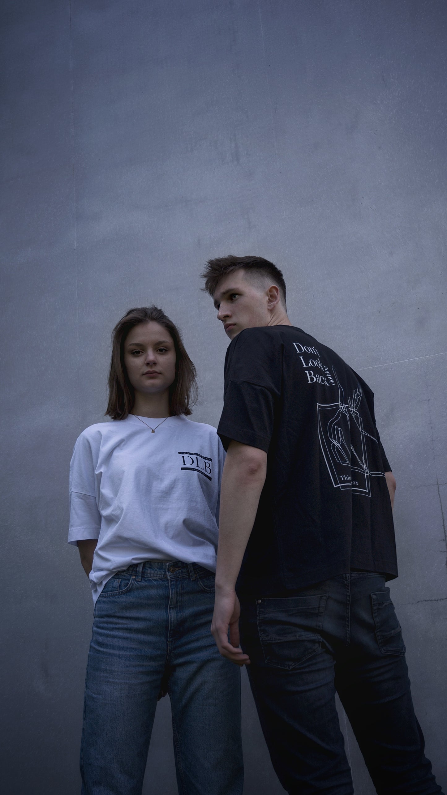 T-OTB Neutral Black Tee